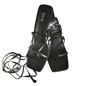 Bar III Black Elegant Sandals